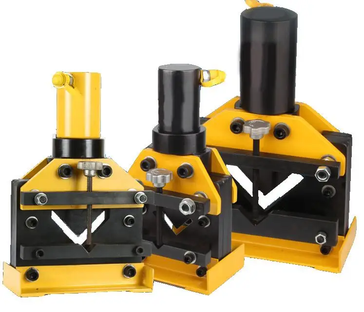 

CAC-100 electric hydraulic press angle iron cutting machine tools