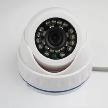 HD CVI 720P 1.0MP Night Vision Dome CCTV Security Camera Plastic Material for Indoor