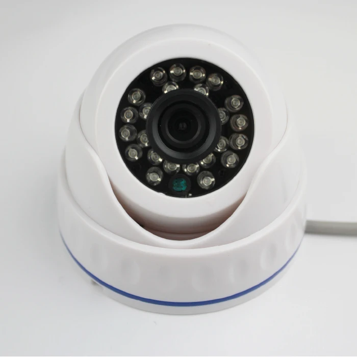 HD CVI 720P 1.0MP ночное видение купольная камера видеонаблюдения пластиковый материал