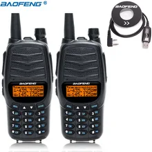 2 шт. Baofeng UV-X9 Plus 10 Вт мощная портативная рация 10 км обновленная UV-82 uv82 uv-9r CB Ham Radio