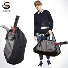 Хит, многофункциональная мужская дорожная сумка, переносные сумки, большая вместительность, сумка через плечо, рюкзак для обуви, Влажная и сухая спортивная сумка