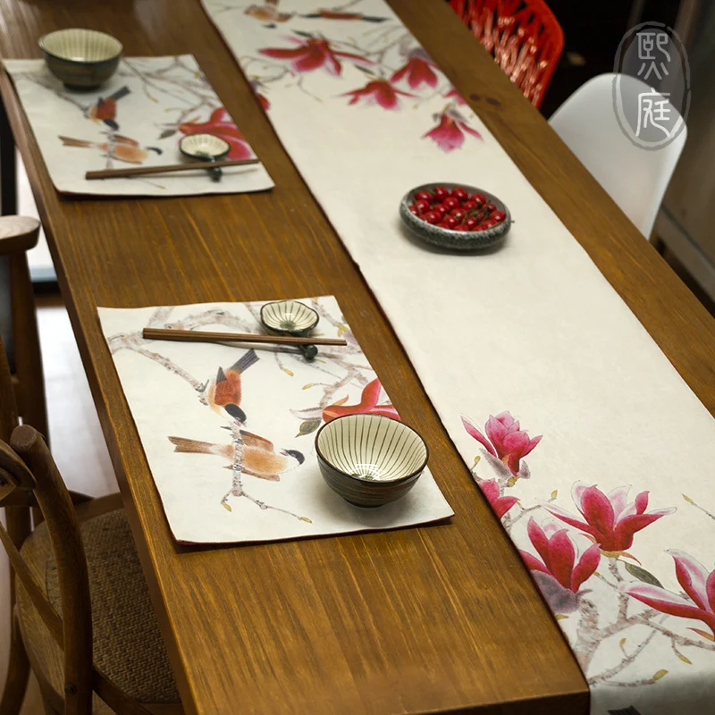 Modern Home Table Cloth Mat Decoration Placemat Table Runners Printing