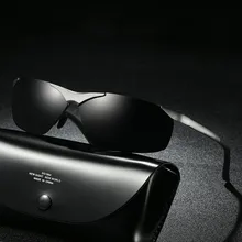 Алюминиевые поляризованные солнцезащитные очки для мужчин/женщин, роскошный фирменный дизайн, солнцезащитные очки для вождения, lunette soleil homme