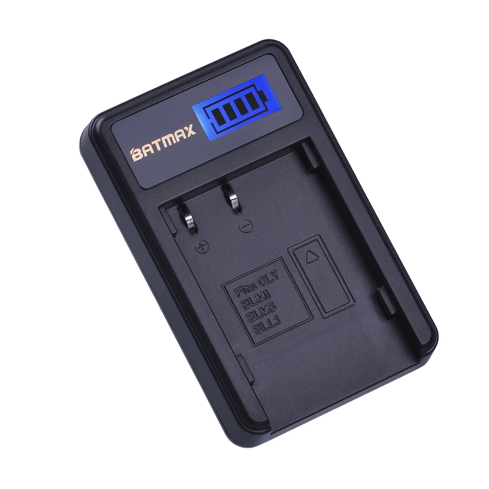 1 шт. PS BLM1 BLM PSBLM1 LCD USB зарядное устройство для Olympus 01 E 300 330 500 510 C 5060 7070|Зарядные