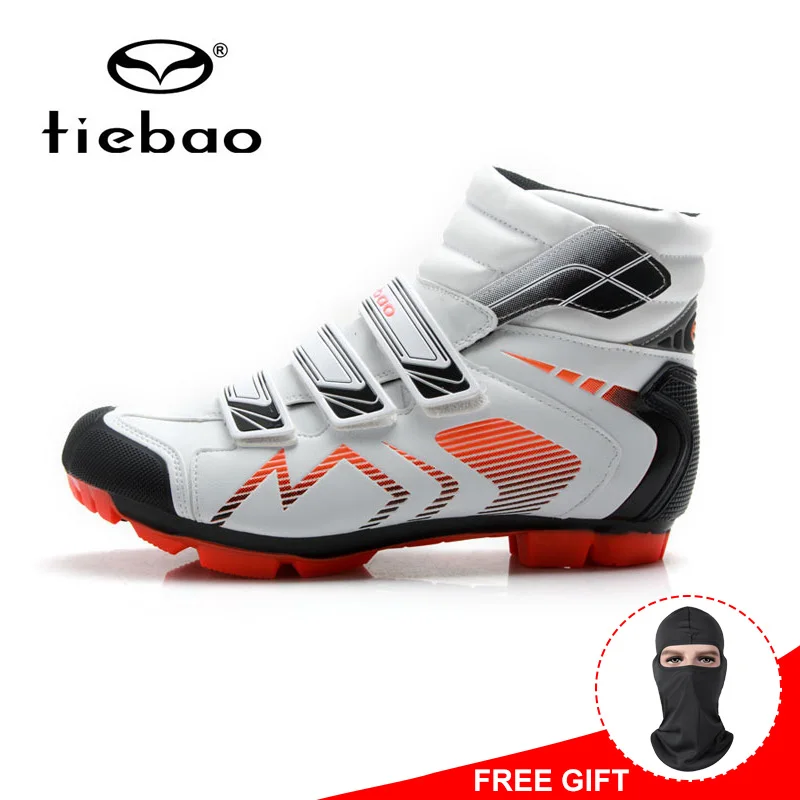 

Tiebao Winter New Men Cycling Shoes MTB Mountain Bike Shoes Self-locking Breathable Bicycle Shoes Boots Sapatos de ciclismo