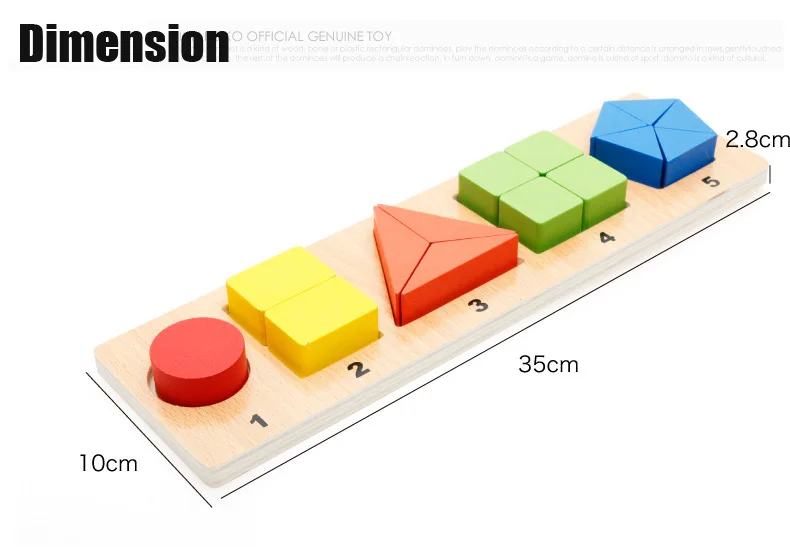 Детские деревянные игрушки Монтессори материалы учатся математике формы совпадающие блоки интерактивные игрушки для детей дошкольного образования