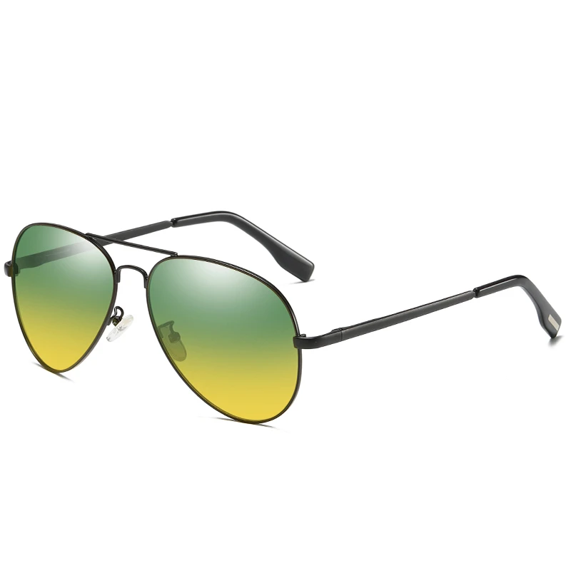 YASANDO Day and night Sunglasses Men Polarized Lens Night vision Alloy Frame Male Classic Driver Eyewear Sun Glasses GS8023