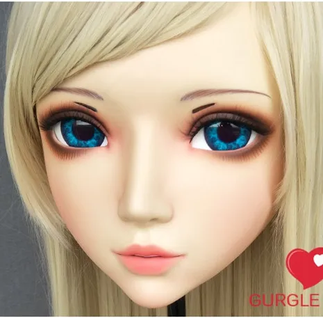 

(NEW-129) Female Male Mask Realistic Silicone Masks Halloween Party BJD Baby Doll Crossdress Japan Kigurumi Mask Anime Cosplay