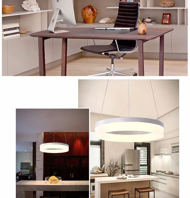Pendente de Led Moderna para Sala de Jantar Pingente de Luz Luminária Decoração Iluminação Suspensão 12 Cheap Luzes de pendentes