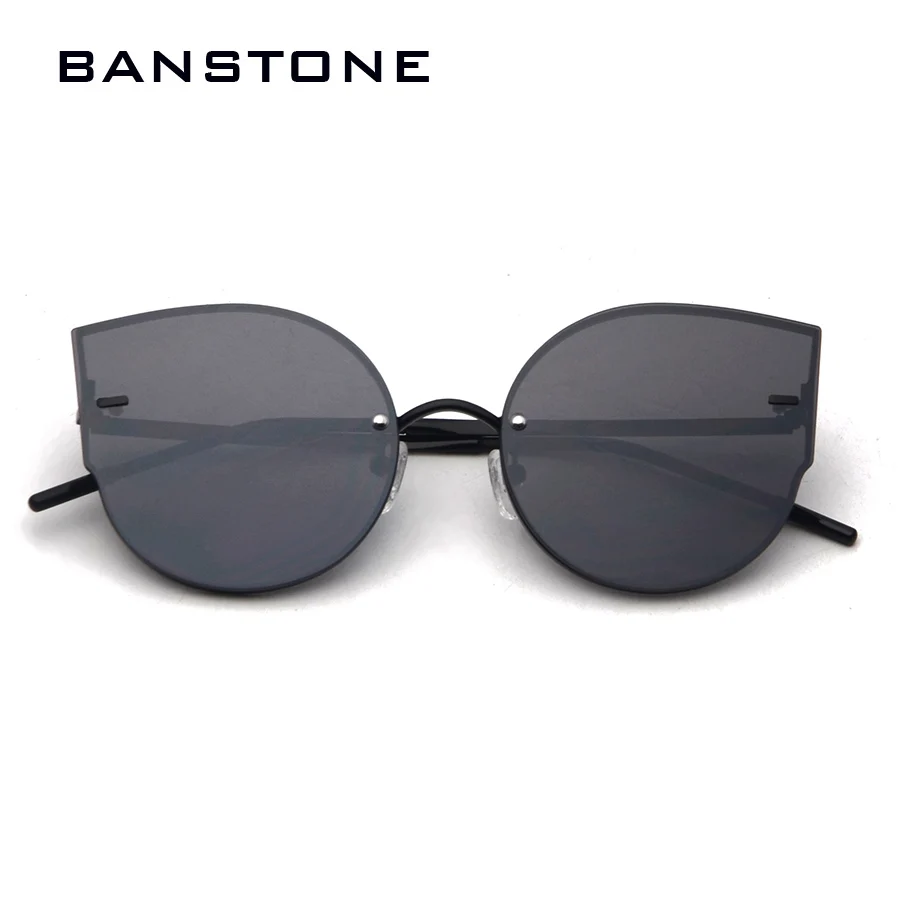 BANSTONE 2017 Модные женские солнцезащитные очки кошачий глаз винтажные брендовые