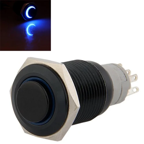 CNIM Hot 12V pushbutton switch doorbell button doorbell switch Blue Led