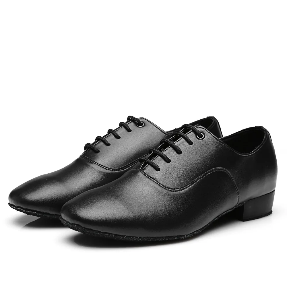 Zapatos de baile latino para hombre, de 2,5 cm, zapatos de salsa de cuero cordones de moda sz38 ~ zapatos para hombres para elegir, vale la pena tener