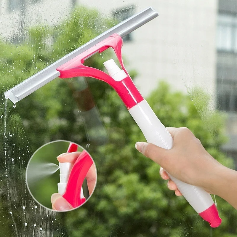 Hot!Multifunctional Convenient Glass Cleaner Magic Spray Type Cleaning Brush A Good Helper That Washing The Windows Of Car