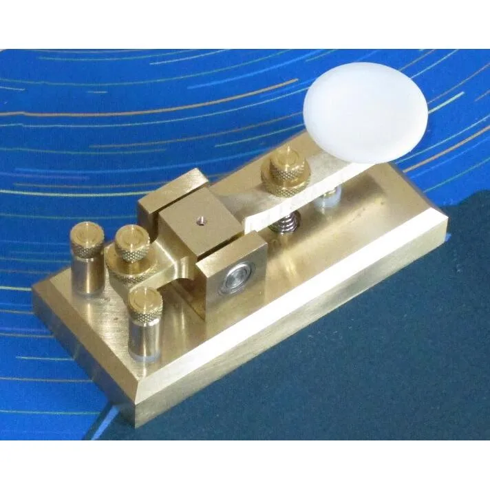 Латунный телескопический ключ Z55CW CW Morse технология покрытия ключа для кодового