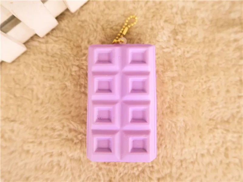Kuutti мягкий бренд Kawaii розовый желтый фиолетовый молочный наполнитель шоколадный крекер антистрессовая игрушка для снятия стресса игрушка для телефона