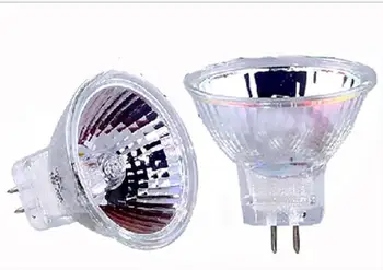 

10PCS/LOT Super Bright Dimmable MR11 GU5.3 Halogen Spot Light 12V/220V 20W/35W Halogen Bulbs Cup Shape Lamp Clear Glass
