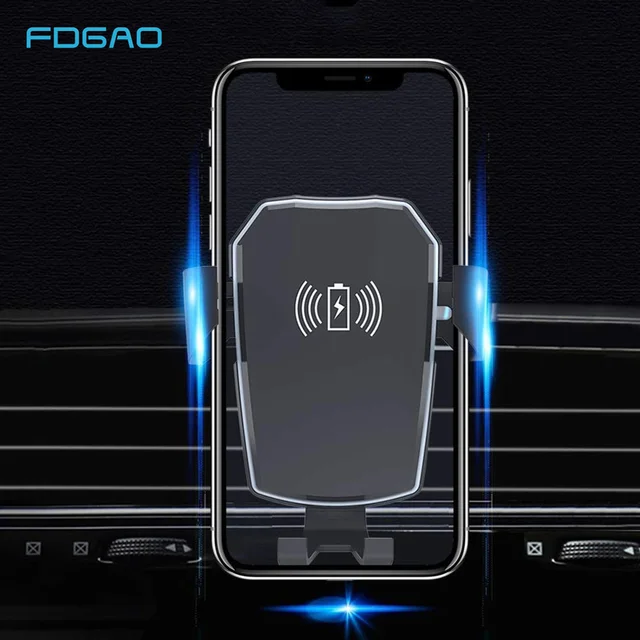 Best Offers Fdgao Qi Wireless Car Charger For iPhone X Xs Max 8 Samsung S9 S8 Wireless Charging Pad Automatic Gravity Car Phone Holder Stand Best Offers Fdgao Qi Wireless Car Charger For iPhone X Xs Max 8 Samsung S9 S8 Wireless Charging Pad Automatic Gravity Car Phone Holder Stand