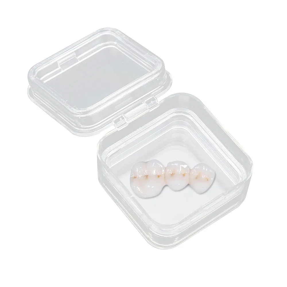 Retainer Denture Appliance Denture Storage Box With Membrane Jewelry