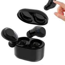 X6 TWS Bluetooth сенсорное управление Hifi наушники X6 TWS беспроводные наушники стерео микрофон для телефона HD связь портативный