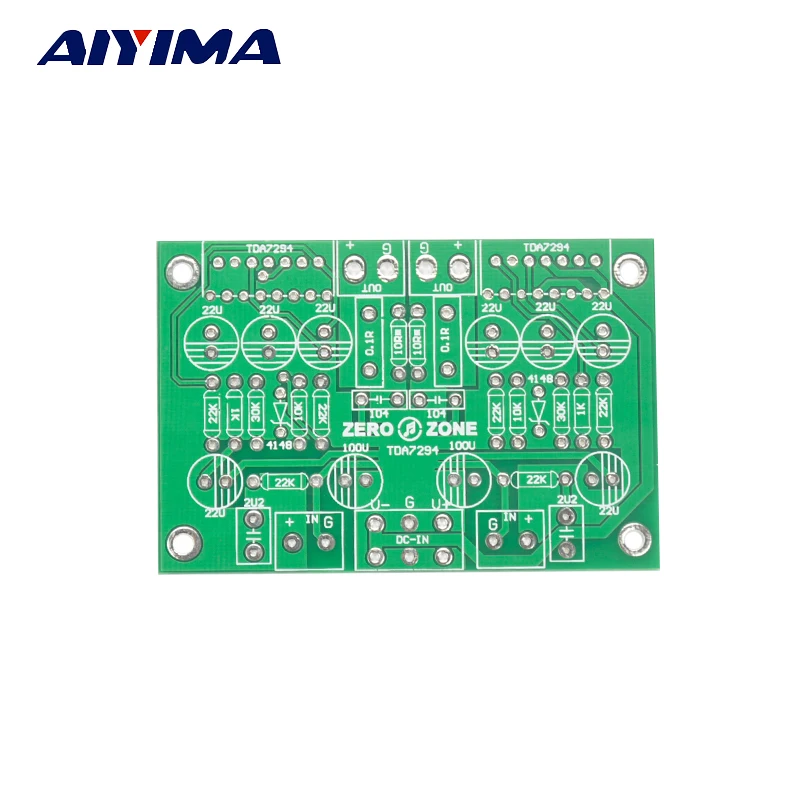 Aiyima TDA7294 двухканальный чистый Aamplifier простая печатная плата 50 Вт|50w 50w|tda7294 pcbamplifier pcb