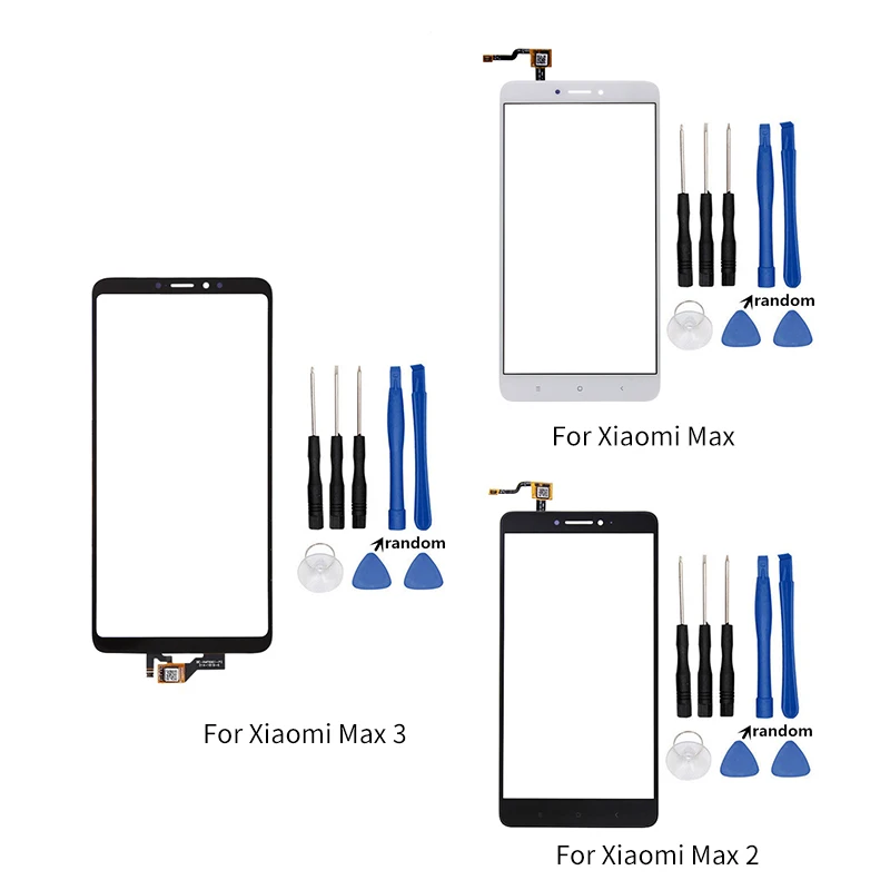 

Netcosy For Xiaomi Mi Play Max 2 Max 3 Touch Screen Digitizer panel replacement parts for Mi Max series touch screen +Tool