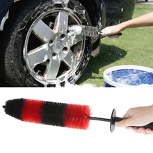 450 мм длинная Автомобильная Решетка колеса моторная щетка мойка Valet шампунь инструменты для чистки шин
