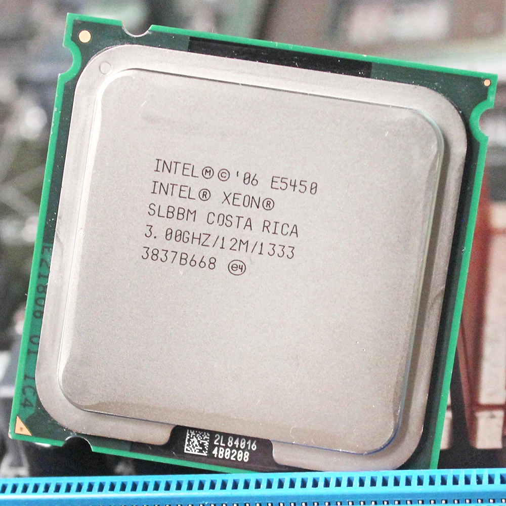 إنتل زيون e5450 cpu معالج رباعية النواة 4 كور إنتل e5450 3.0 ميجا هرتز LeveL2 12 متر العمل على lga 775 اللوحة إنتل زيون e5450 cpu معالج رباعية النواة 4 كور إنتل e5450 3.0 ميجا هرتز LeveL2 12 متر العمل على lga 775 اللوحة