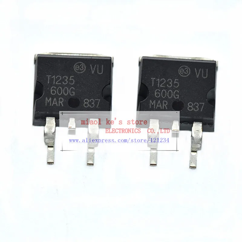 

[ 10pcs/1lot ] T1235-600G-TR T1235-600G T1235 T235-600 TO263 new and original IC