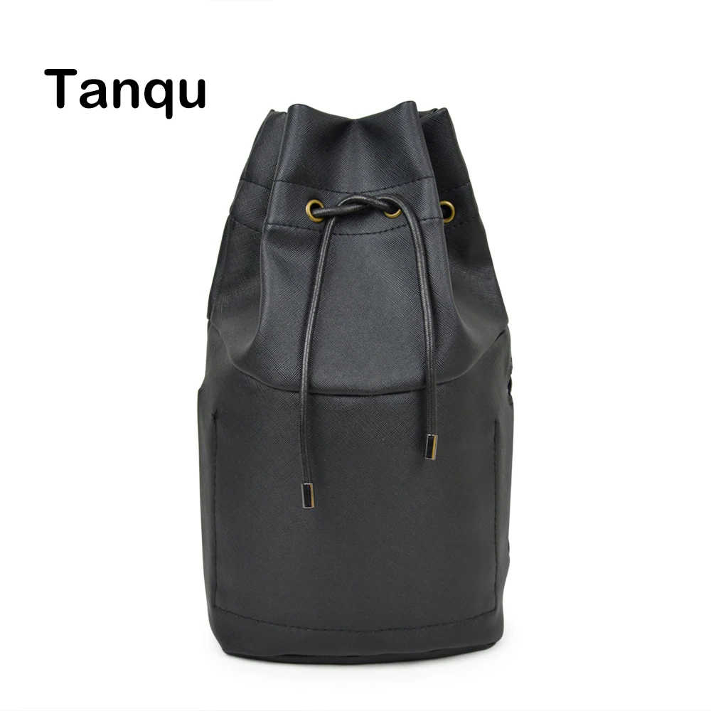 Новая однотонная подкладка Tanqu из искусственной кожи на шнурке с внутренним