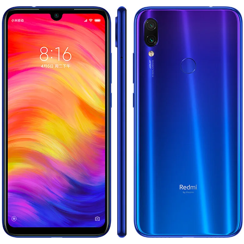 Глобальная версия 3 ГБ ОЗУ 32 Гб ПЗУ Xiaomi Redmi Note 7 Octa Core Snapdragon 660 AIE 6 &quotполный экран 48MP