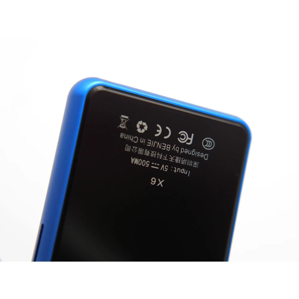 player 4 gb 8 gb leitor de