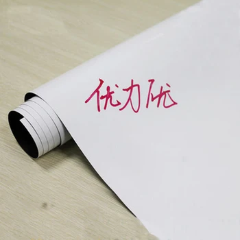 

30*20CM Wall Stickers Memo Magnetic Interactivity Whiteboard Flexible Notice Writing Board Leave Message Apply To Office
