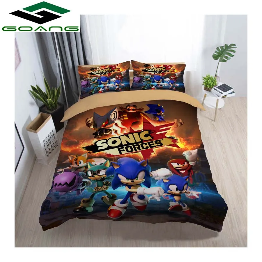 

GOANG 3d bedding sets bed sheet duvet cover pillow 3pcs kids bedding sets luxury home textiles Children room decoration cartoon