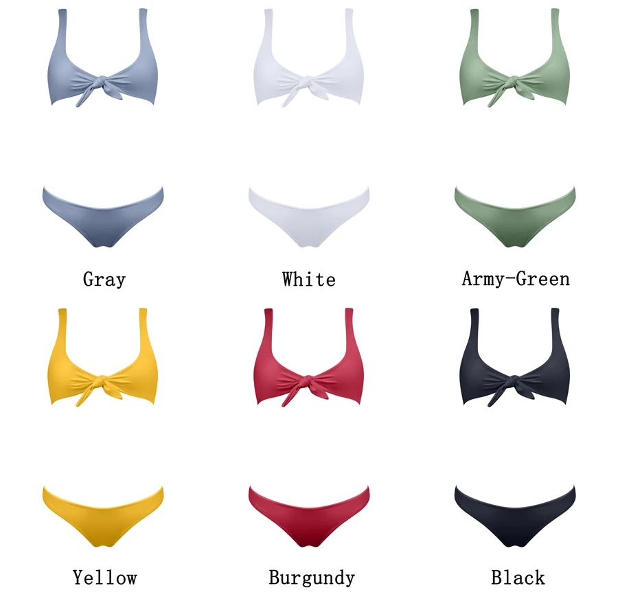 RUUHEE Brazilian Bikini Swimwear Women Swimsuit 2019 Micro Bikini Set Push Up Bathing Suit Beach Wear Maillot De Bain Femme 20