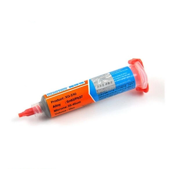 

Brand New 1pcs 100% Hong Kong MECHANIC XG-40 BGA Solder Flux Paste Soldering Tin Cream Sn63/Pb37 25-45um XG-Z40 10CC