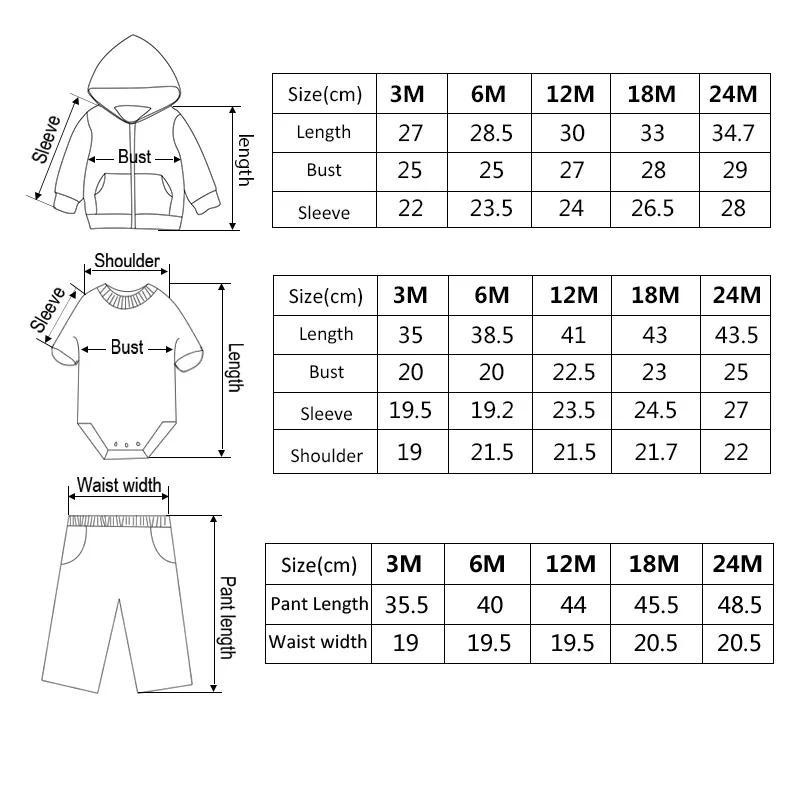 Модная одежда для новорожденных девочек; толстовка в полоску с капюшоном; боди; штаны; комплект одежды из 3 предметов; хлопковый спортивный костюм для малышей