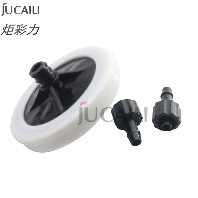 

Jucaili 20pcs black in white Inkjet 45mm disc Ink Filter for Spectra Konica Printhead Gongzheng Zhongye Printer damper filter