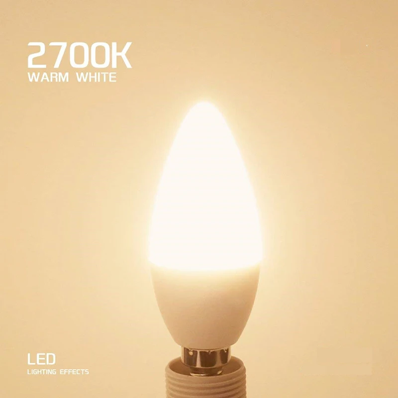 2019 E12/e14/b22/e27 3 Вт Rgb светодиодные лампы 16 Цвета изменяющаяся Свеча светильник