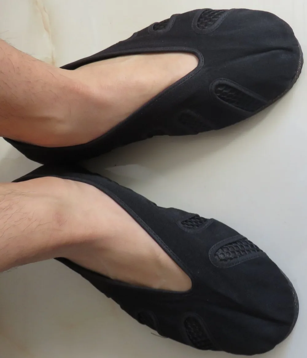 

summer Wudang taoism sandals martial arts kung fu training shoes Taoist shoes shaolin monk tai chi sneakers black