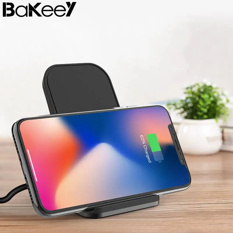 

Original Bakeey Qi Wireless Fast Charging Charger Stand Dock Station For iPhone X 8 8Plus