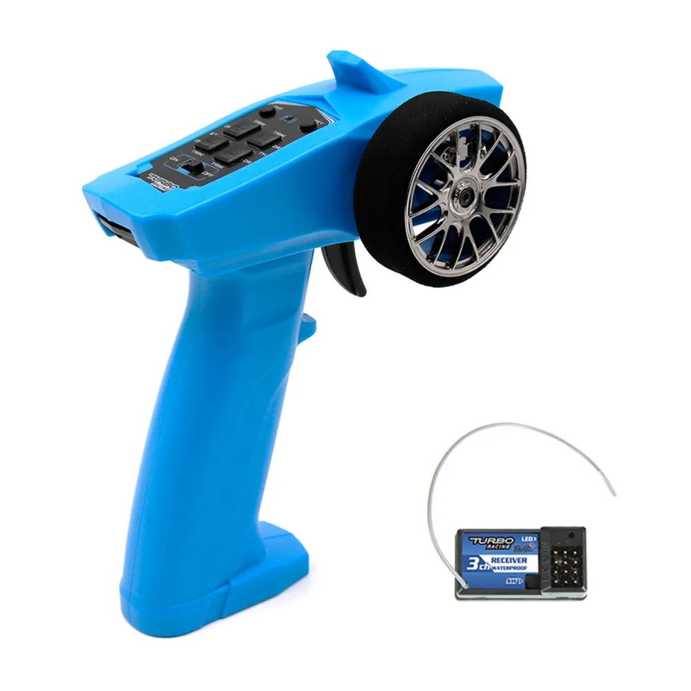 

2.4GHz 3CH Digital Radio Remote Control Transmitter with Receiver for RC Car or Boat Toys For Children High Quality Gift