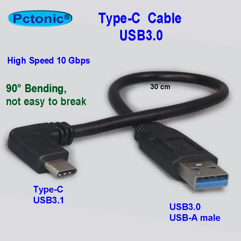 PCTONIC-Bending-Type-C-USB-Cable-high-speed-USB3.0