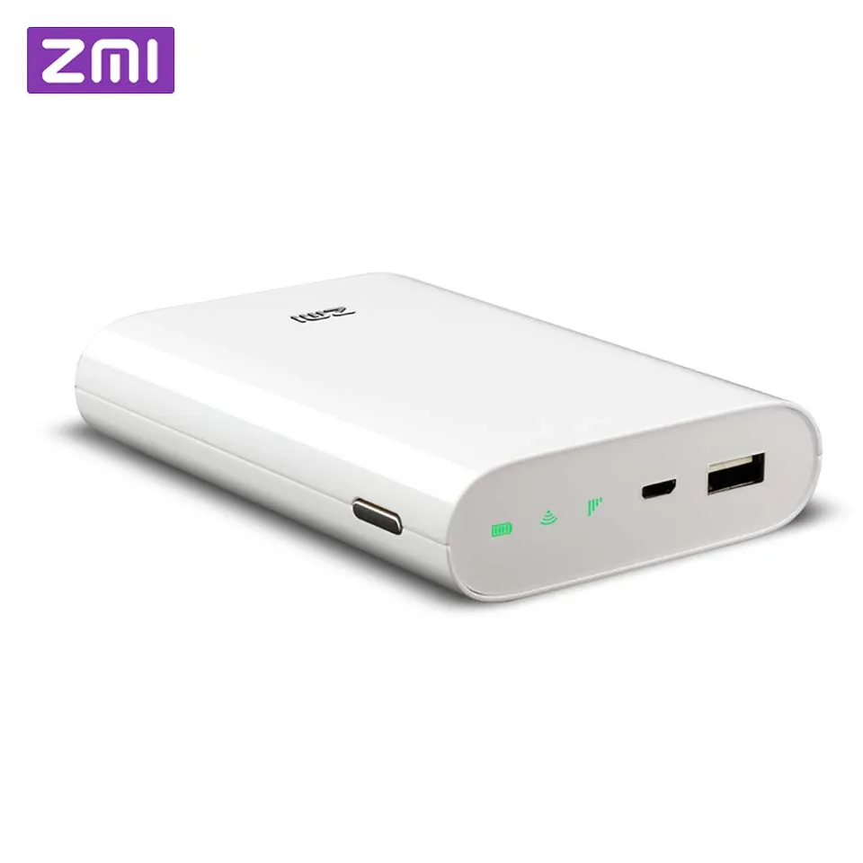 ZMI MF855 4G Wifi роутер 7800 мАч Внешний аккумулятор беспроводной wifi повторитель 3G4G роутер Мобильная точка доступа 7800 мАч Внешний аккумулятор MF855