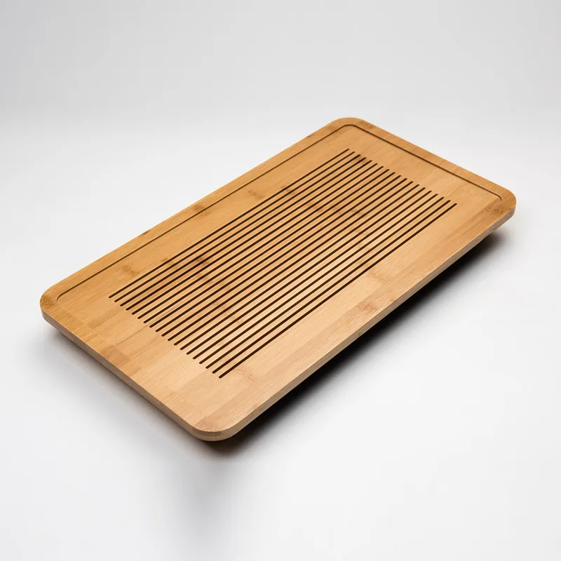 

bamboo tea tray solid bamboo tea board kung fu tea tools for cup teapot crafts tray 49*26.5*4cm environment nature bamboo