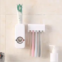 Многофункциональная настенная полка автоматическая Зубная паста для ленивых соковыжималка полный набор для держателей зубных щеток