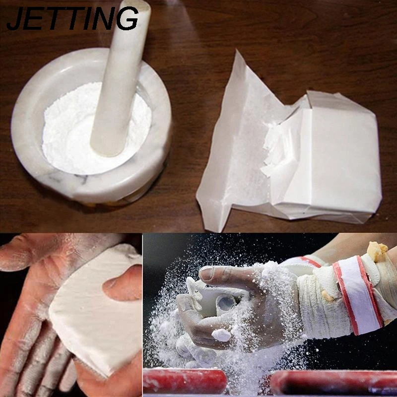 

HOT For Sports Gymnastic Gym Weight Lifting Training Fitness Accessories White Magnesium Carbonate Chalk