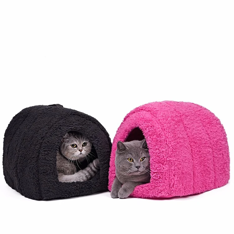 Petshy теплые будка для кота, собаки кровать удобные щенок котенка пещера мягкие домашние мелких домашних животных для дома и улицы спальный мешок гнездо