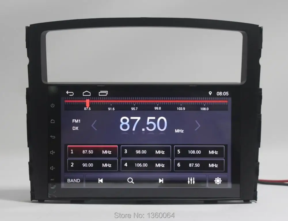 Sale 2G RAM+16G ROM  9 inch Android 8.1 car dvd player for Mitsubishi Pajero car radio stereo gps navigation  Multimedia player 11