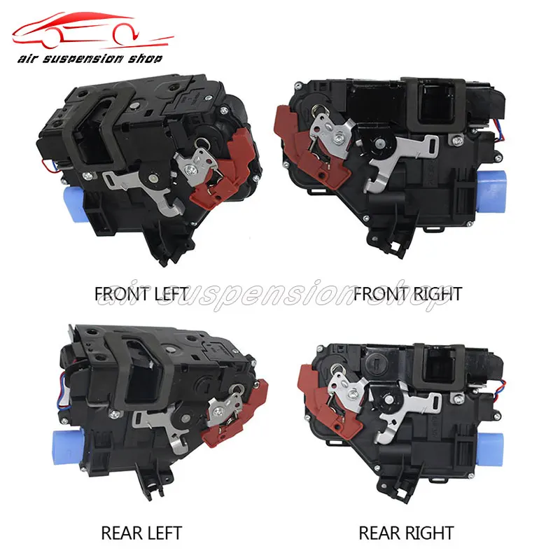 4pcs Door Lock Actuator for Volkswagen VW Touareg Phaeton Golf 5 Touran 3D1837015AB 3D1837016AC 7L0839015D 7L0839016D