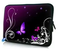 

Free Shipping Purple 11.6" 12" Soft Neoprene Laptop Sleeve Case Bag For Apple Dell Lenovo IBM